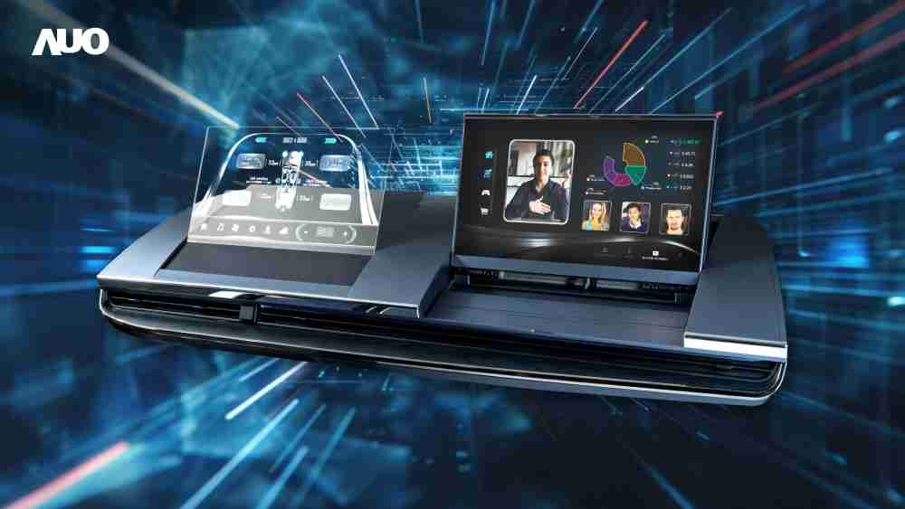 尊时凯龙Micro LED Display HMI解决方案打造透明Micro LED前座仪表，，，，呈现信息并保留驾驶视野开阔；亦为副驾驶座乘客打造收放自如的Micro LED屏幕，，，在不影响显示质量的前提于显示区内建镜头，，，，让用户能与视讯对象直接眼神接触，，提供绝佳的双向沟通体验