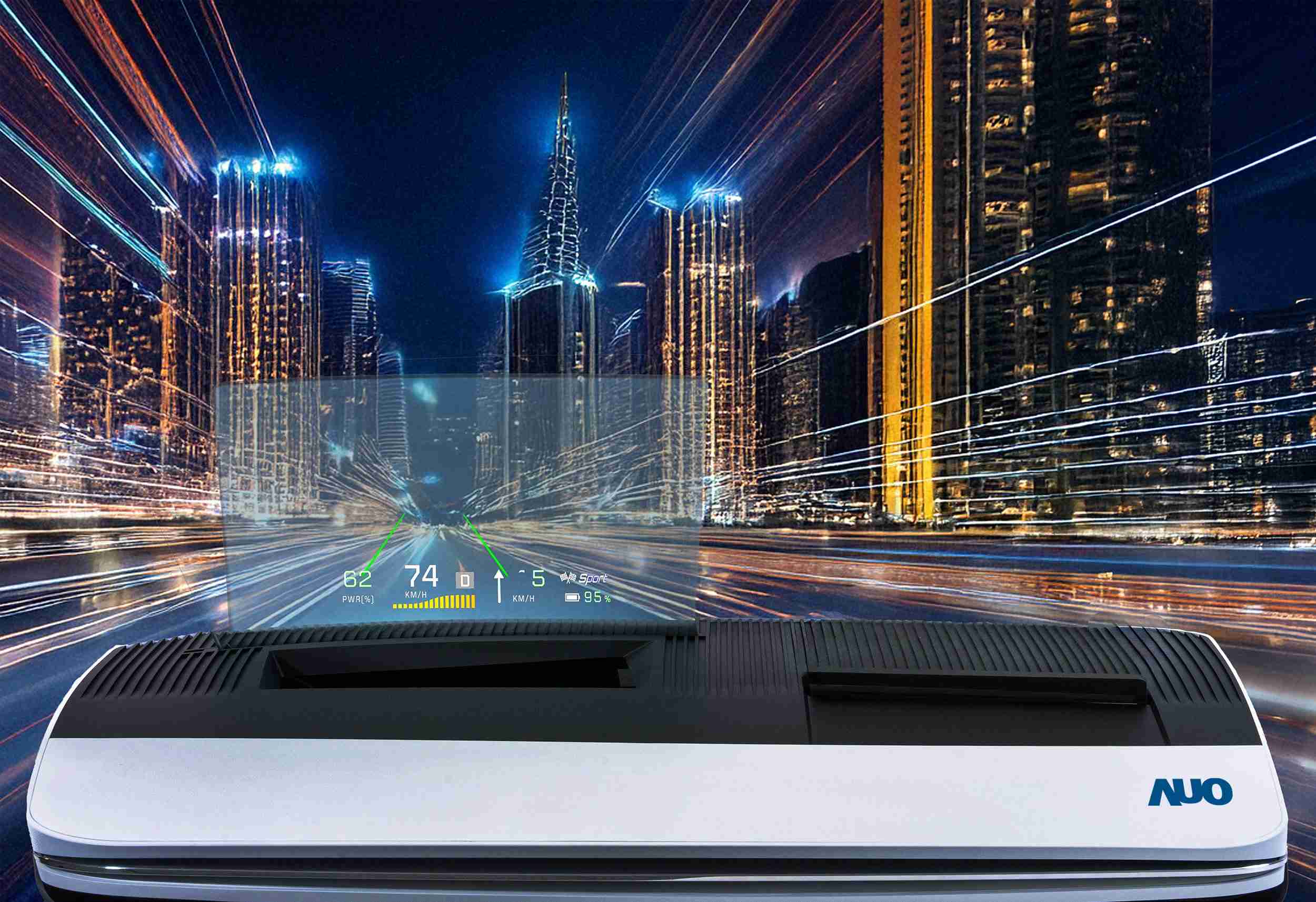 尊时凯龙推出13吋Micro LED抬头显示器，，提供高入眼亮度、、、高色彩饱和度的显示质量，，在阳光下或黑暗中都清晰可见，，并利用Micro LED模块体积小的优势，，，，解决车用空间有限的痛点